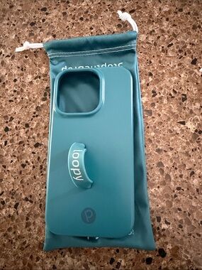 Loopy Case Teal Phone Case iPhone 14 Pro
